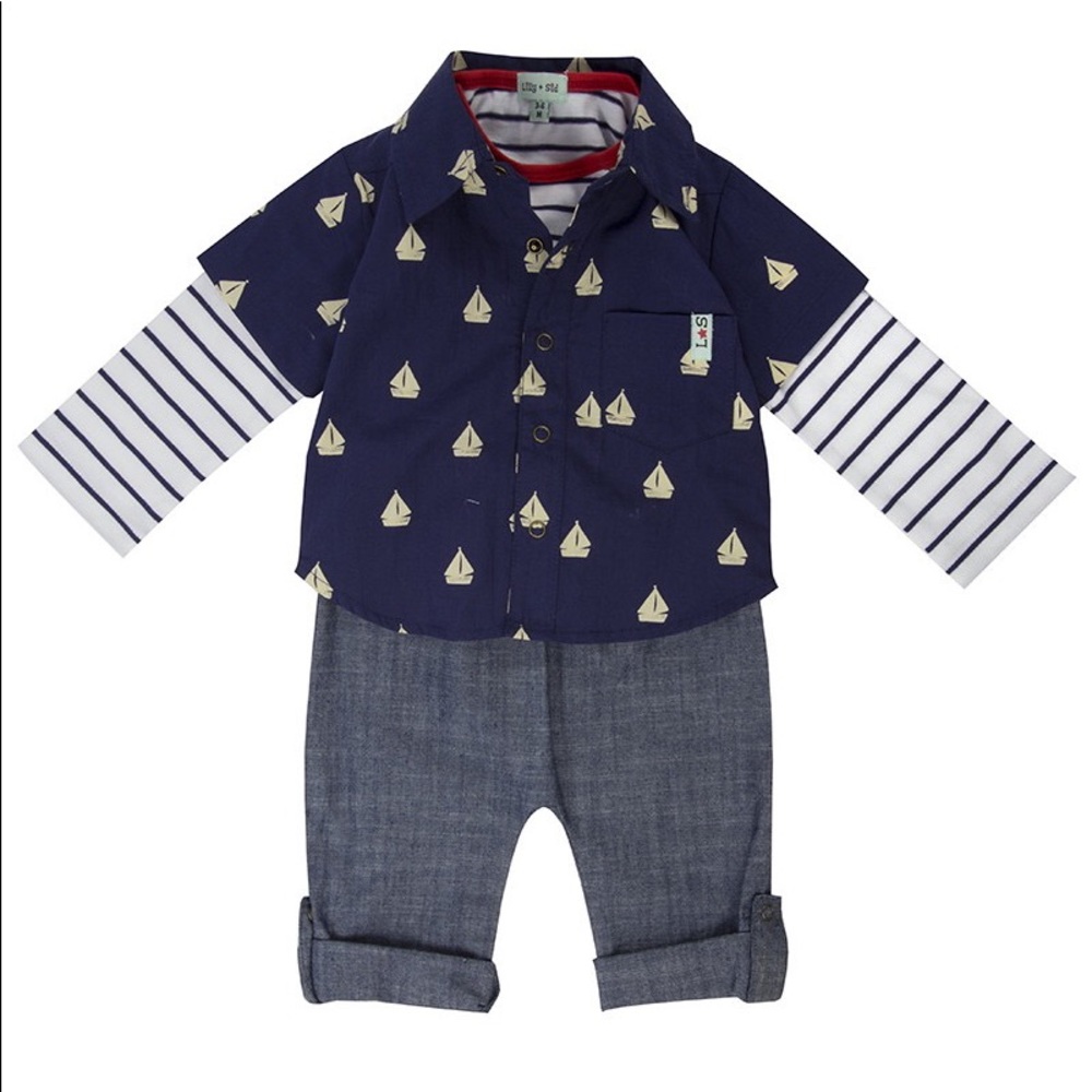 Lilly + Sid 3 piece Set - Brand New w Tag